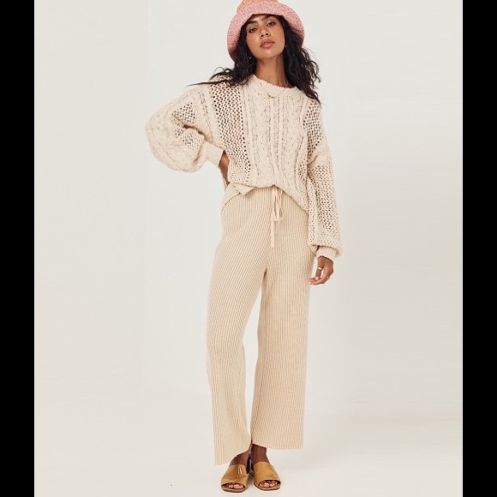 SPELL KALANI KNIT PANTS NWOT